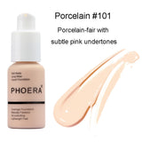 Perfect Beauty New 30ml Foundation Soft Matte Long Wear Oil Control Concealer Liquid Foundation Cream Fashion Womens Makeup