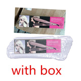 2 in 1 Pro Ceramic Corn Roller Magic Hair Curler hair wand Hair Straightener Style Straightening Flat Iron Hair Styling Tool